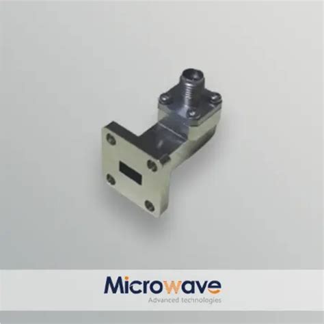 customized waveguide adapter.